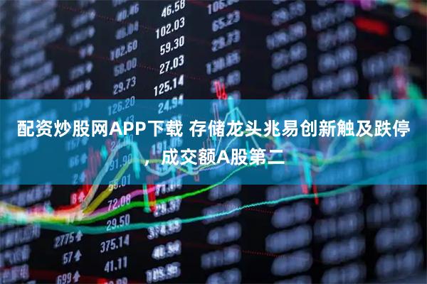 配资炒股网APP下载 存储龙头兆易创新触及跌停，成交额A股第二